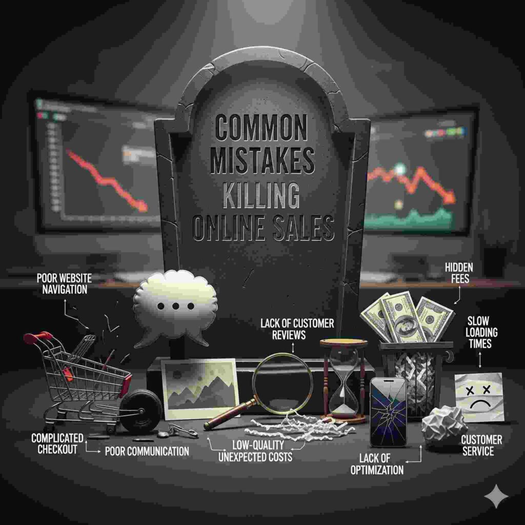 Common Mistakes Killing Your Online Sales