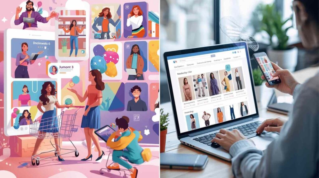social commerce vs traditional e-commerce