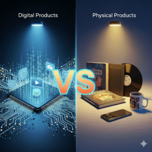 Digital vs Physical Products