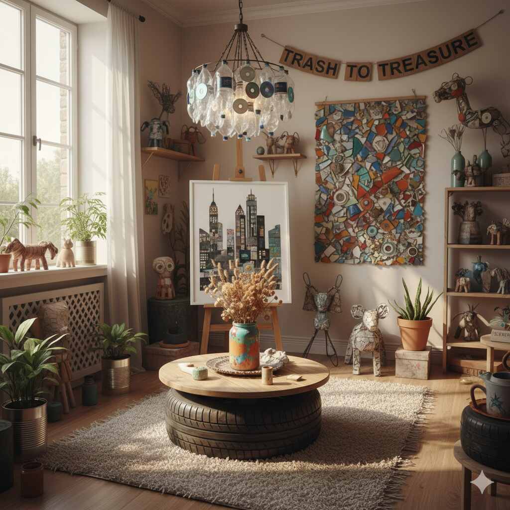 Decorating with Waste